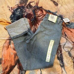 Classic Straight Leg Denim Jeans